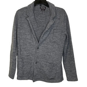 Michael Kors‎ Coatigan Sweater Jacket Size Medium Gray Womens Wool